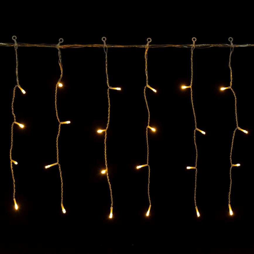 Aigostar - LED āra Ziemassvētku virtene 300xLED/8 funkcijas 18x0,4m IP44 siltā balta