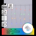 Aigostar - LED āra Ziemassvētku virtene 300xLED/8 režīmi 3xAA 18x0,4m IP44 daudzkrāsains