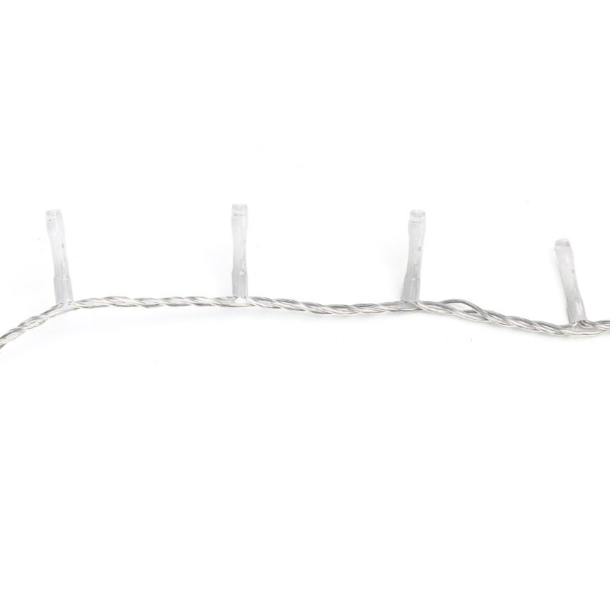 Aigostar - LED āra Ziemassvētku virtene 400xLED/8 funkcijas 20m IP44 siltā balta