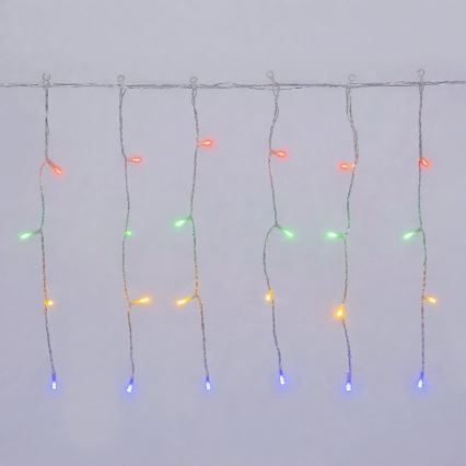 Aigostar - LED āra Ziemassvētku virtene 400xLED/8 funkcijas 23x0,4m IP44 daudzkrāsaina