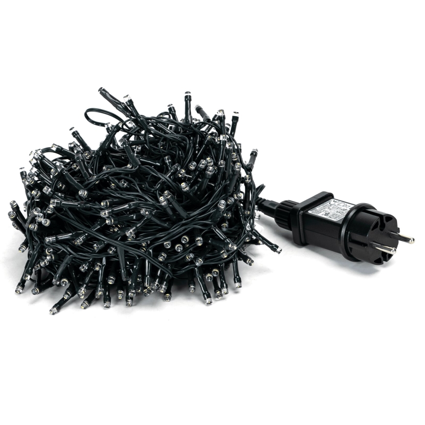 Aigostar - LED āra ziemassvētku virtene 400xLED/8 režīmi 23m IP44 silti balta