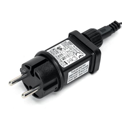 Aigostar - LED āra ziemassvētku virtene 400xLED/8 režīmi 23m IP44 silti balta