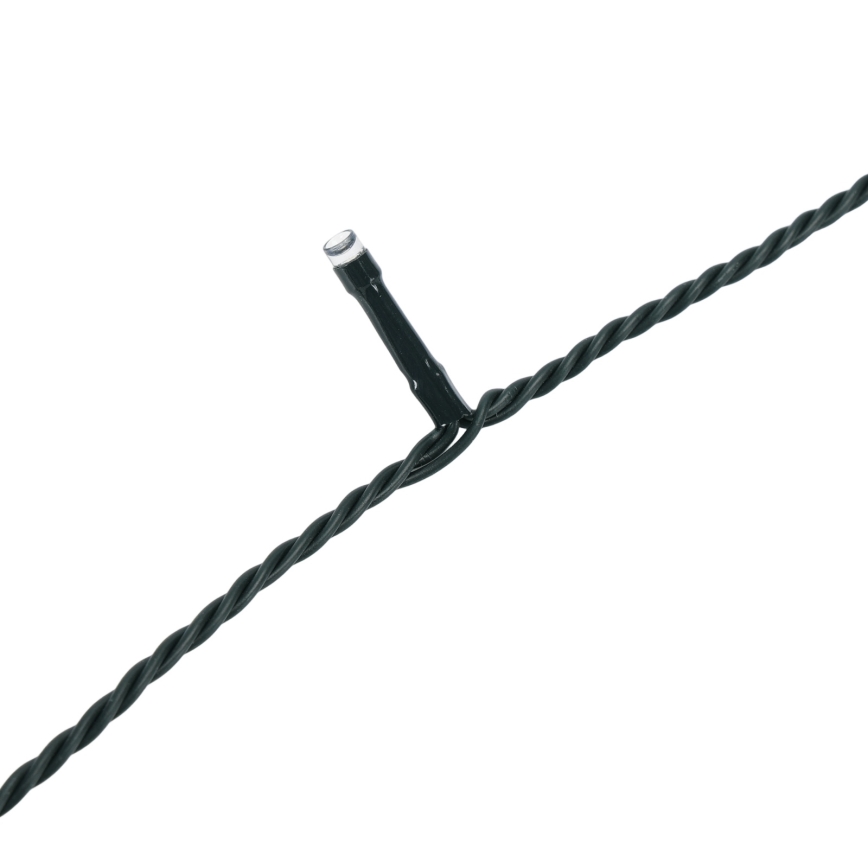 Aigostar - LED āra Ziemassvētku virtene 50 LED/8 režīmi 8 m IP44 auksti balta