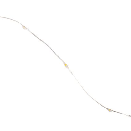 Aigostar - LED āra Ziemassvētku virtene 600xLED/8 funkcijas 5m IP44 auksta balta