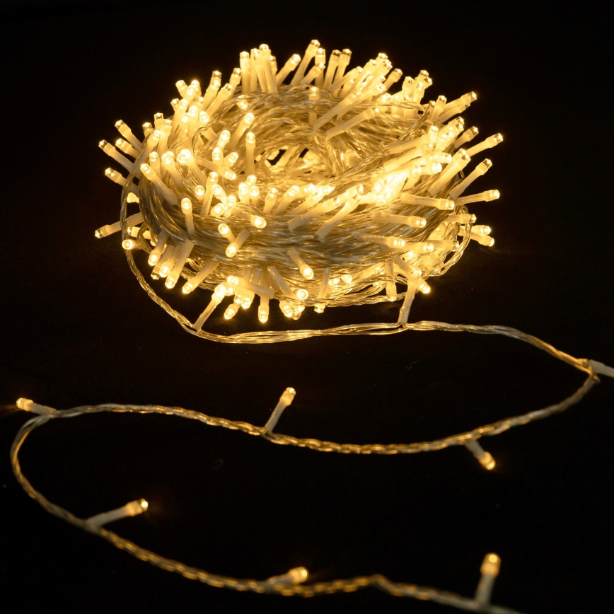 Aigostar - LED ārpustelpu Ziemassvētku virtene 600 LED 30 m IP44 silti balta