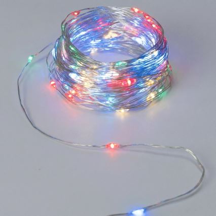 Aigostar - LED dekoratīvā virtene ar pudeles korķi 40xLED/3xLR44 4m daudzkrāsaina