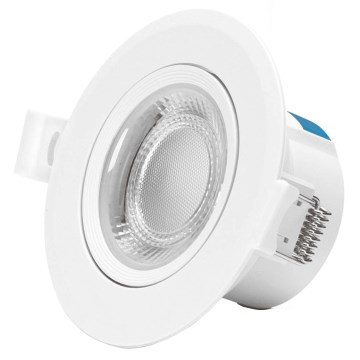 Aigostar - LED griestu gaismeklis LED/5W/230V 3000K diametrs 8,5 cm balts