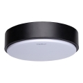 Aigostar - LED Griestu lampa LED/12W/230V 3000K d. 23 cm melna