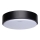 Aigostar - LED Griestu lampa LED/12W/230V 3000K d. 23 cm melna