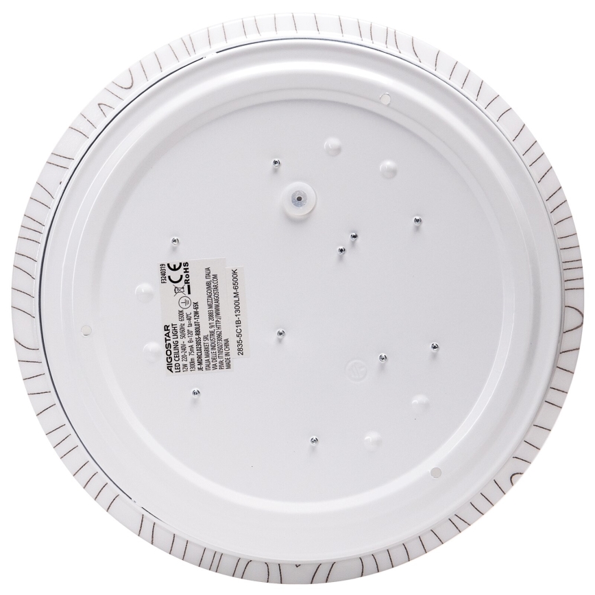 Aigostar - LED Griestu lampa LED/12W/230V 3000K d. 26cm