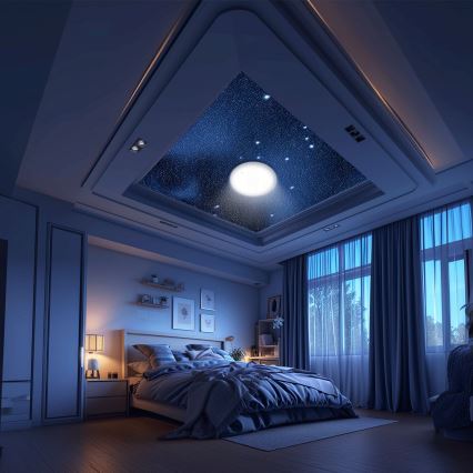 Aigostar - MESH LED dimmējama griestu lampa LED/36W/230V 3000-6500K Ø 49,5 cm + tālvadības pults
