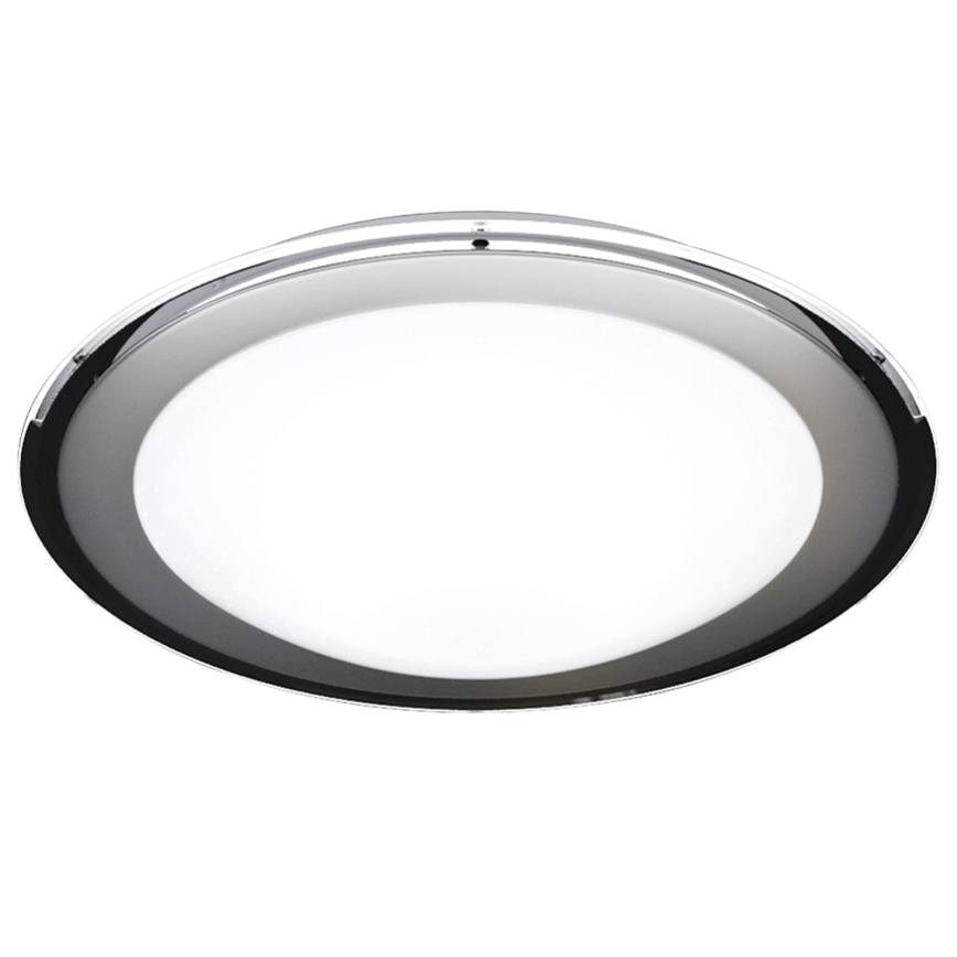 Aigostar - LED regulējama griestu lampa LED/60W/230V 2700-6500K pr. 52,7 cm hroms + tālvadības pults