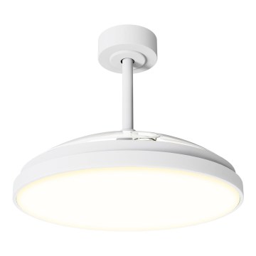 Aigostar - LED griestu ventilators ar regulējamu spilgtumu LED/50W/230V 2700-6500K Ø106cm balts + ar tālvadības pulti