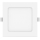 Aigostar - LED iebūvējamais griestu gaismeklis LED/6W/230V 3000K 12x12 cm balts