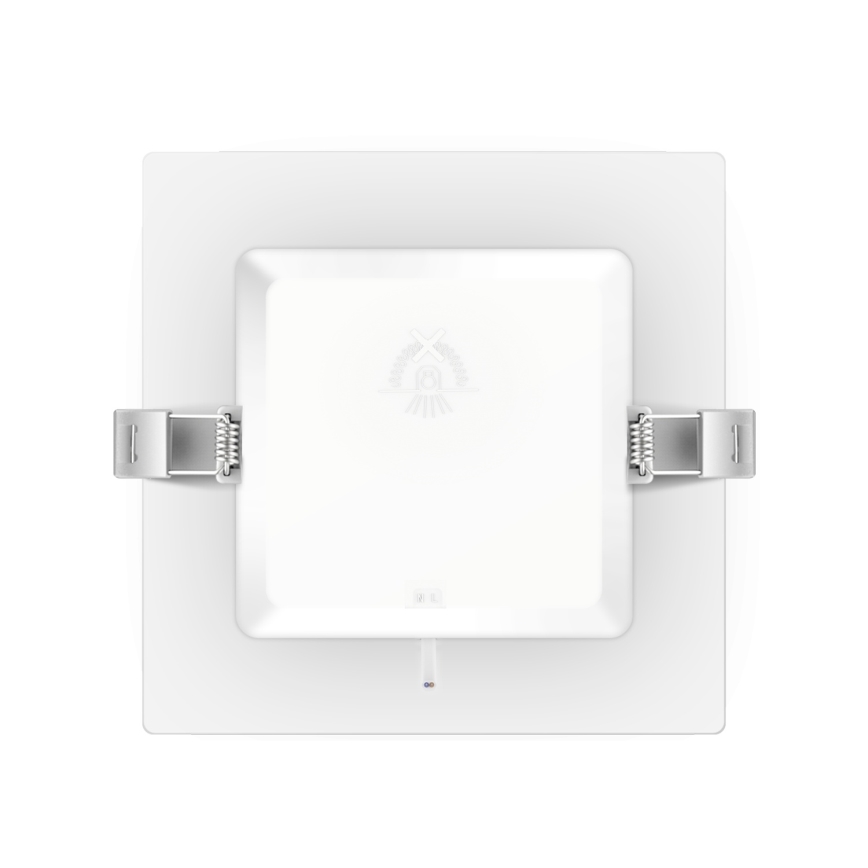 Aigostar - LED iebūvējamais griestu gaismeklis LED/6W/230V 3000K 12x12 cm balts