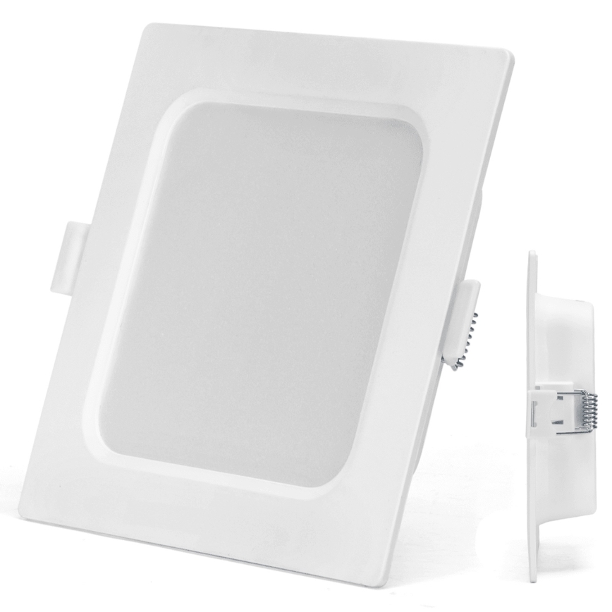 Aigostar - LED iebūvējamais griestu gaismeklis LED/6W/230V 6500K 12x12 cm balts
