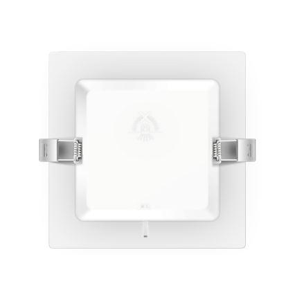 Aigostar - LED iebūvējamais griestu gaismeklis LED/9W/230V 3000K 14,5x14,5 cm balts