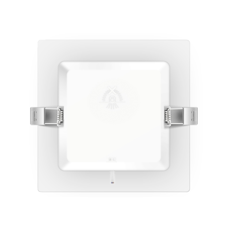 Aigostar - LED iebūvējamais griestu gaismeklis LED/9W/230V 3000K 14,5x14,5 cm balts