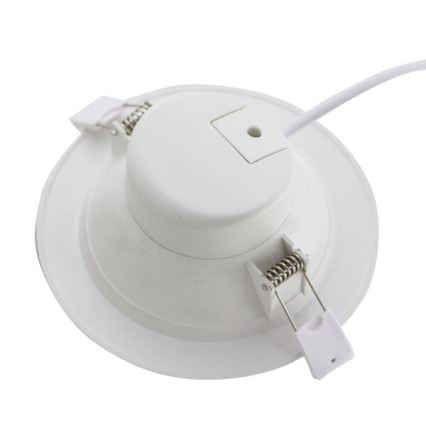Aigostar - LED Iegremdējama vannas istabas lampa LED/10W/230V 6000K IP44 d. 11,5 cm balta
