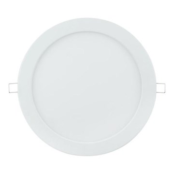 Aigostar - LED Iegremdējama lampa ULTRATHIN LED/18W/230V 4000K balta
