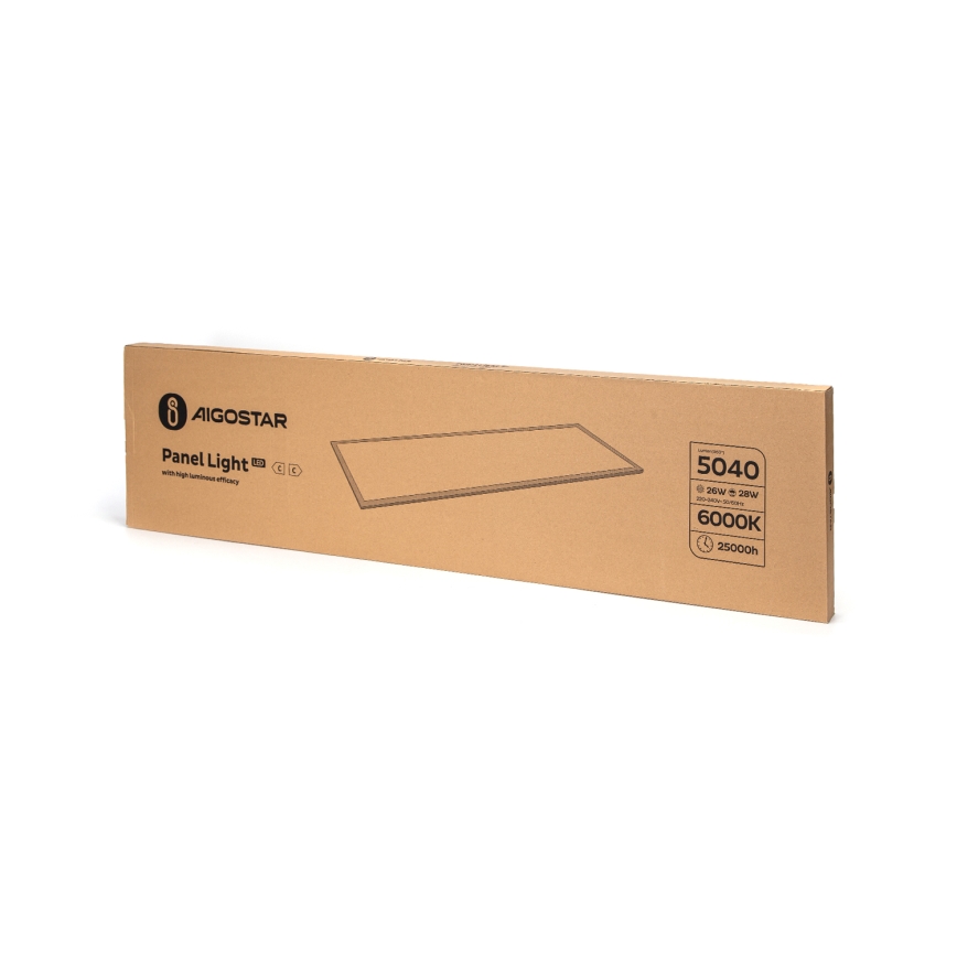 Aigostar - LED Iegremdējams panelis LED/28W/230V 120x30 cm 6000K