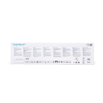 Aigostar - LED Iegremdējams panelis LED/50W/230V 4000K 120x30cm balta