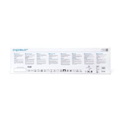 Aigostar - LED Iegremdējams panelis LED/50W/230V 6500K 120x30cm balta