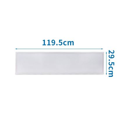 Aigostar - LED Iegremdējams panelis LED/50W/230V 6500K 120x30cm balta