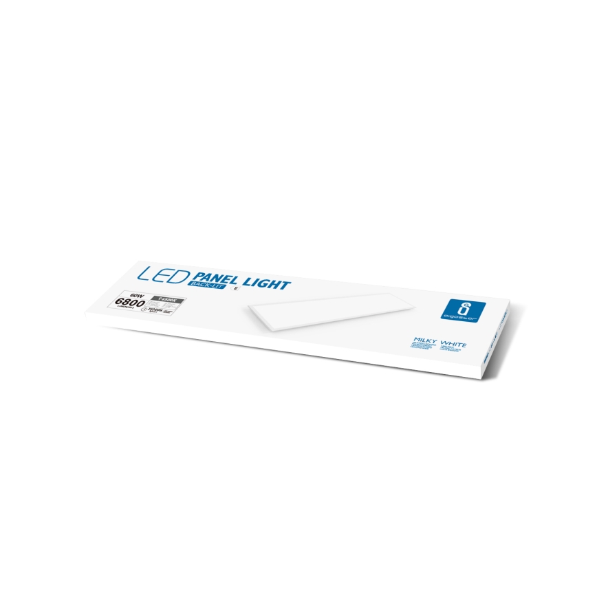 Aigostar - LED Iegremdējams panelis LED/60W/230V 6500K 120x30cm balta