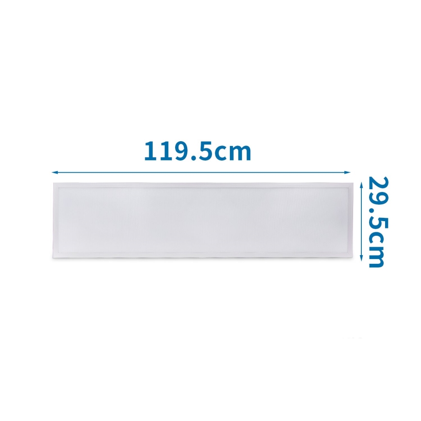 Aigostar - LED Iegremdējams panelis LED/60W/230V 6500K 120x30cm balta