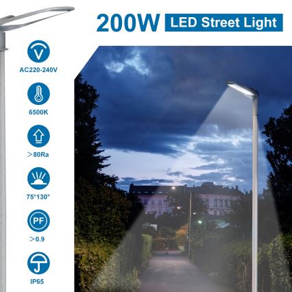 Aigostar - LED Ielas lampa LED/200W/230V 6500K IP65