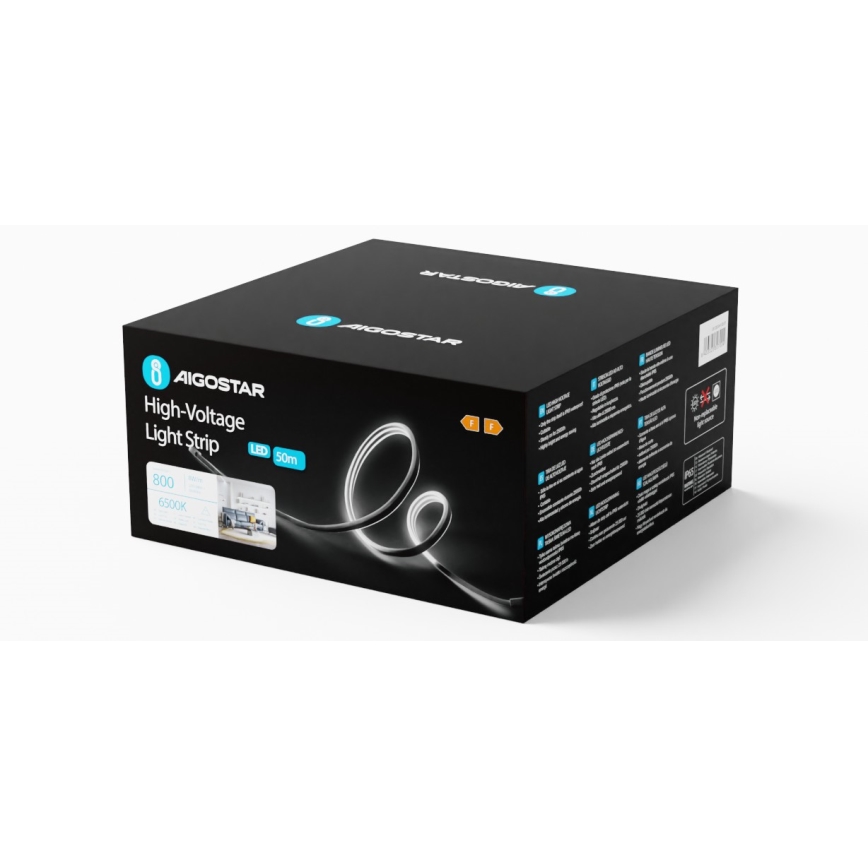 Aigostar - LED Josla 50m LED/400W/230V 6500K IP65