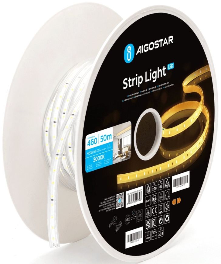 Aigostar - LED Josla LED/250W/230V 50m 3000K IP65