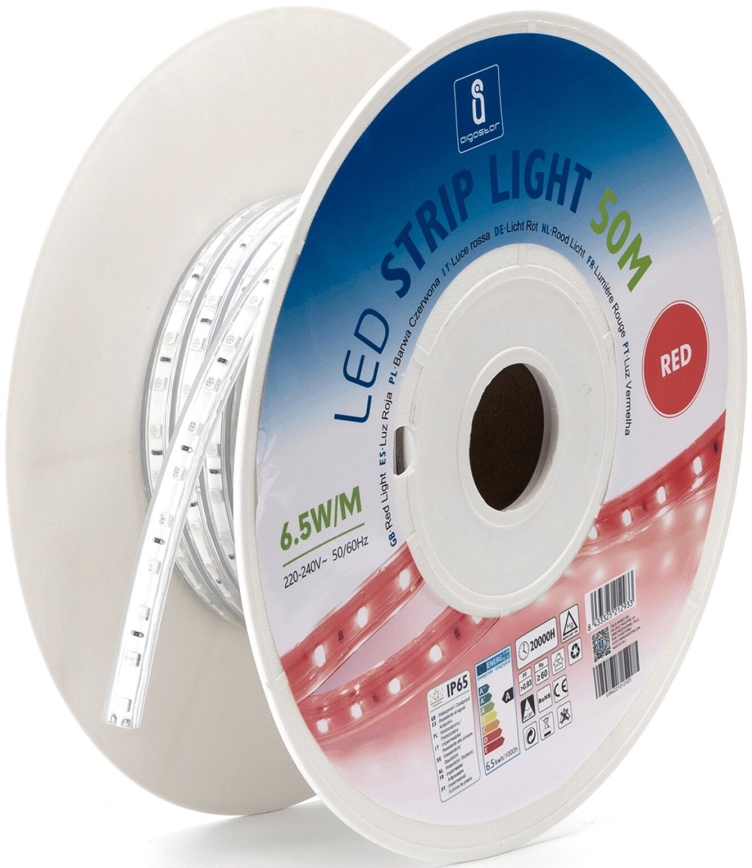 Aigostar - LED Josla LED/325W/230V 50m sarkana IP65