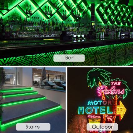 Aigostar - LED Josla LED/350W/230V 50m zaļa IP65