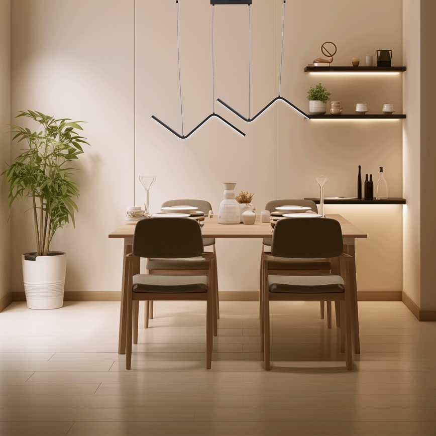 Aigostar - LED Lustra ar auklu LED/23W/230V 6500K