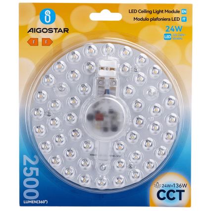 Aigostar - LED magnētiskais modulis 24W/230V 3000/4000/6500K
