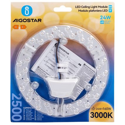 Aigostar - LED magnētiskais modulis LED/24W/230V 3000K