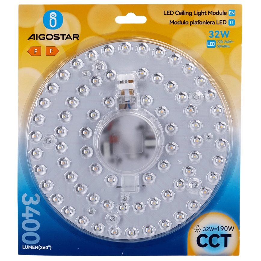 Aigostar - LED magnētiskais modulis LED/32W/230V 3000/4000/6500K