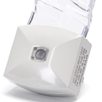 Aigostar - LED Nakts lampiņa ar krēslas sensoru LED/0,2W/230V 3000K