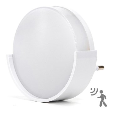 Aigostar - LED Nakts lampa ar sensoru LED/1W/230V apaļa