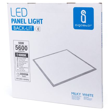 Aigostar - LED Panelis LED/50W/230V 60x60 cm 4000K