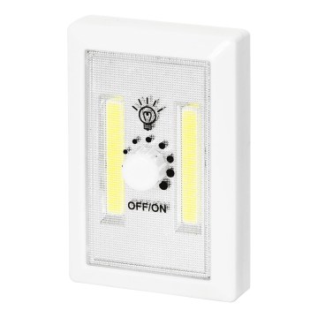 Aigostar - LED Pārnēsājama nakts lampa LED/3xAAA 6500K