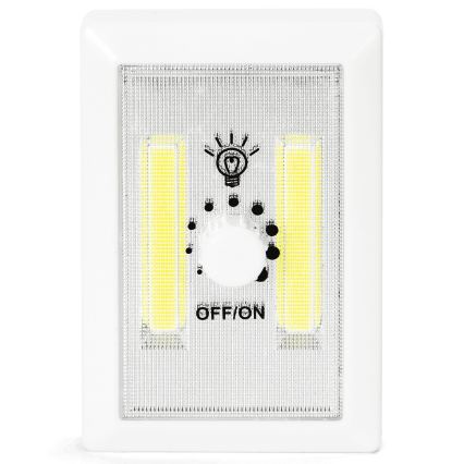 Aigostar - LED Pārnēsājama nakts lampa LED/3xAAA 6500K