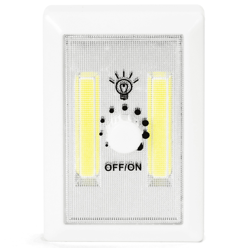 Aigostar - LED Pārnēsājama nakts lampa LED/3xAAA 6500K