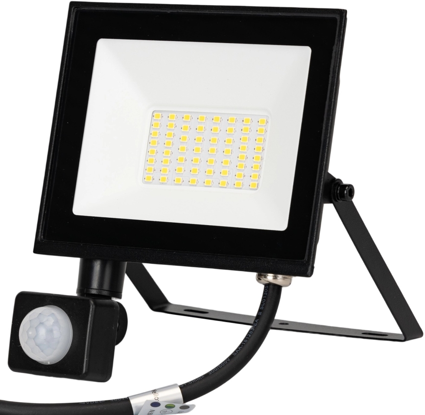 Aigostar - LED prožektors ar sensoru LED/30W/230V 6500K IP65
