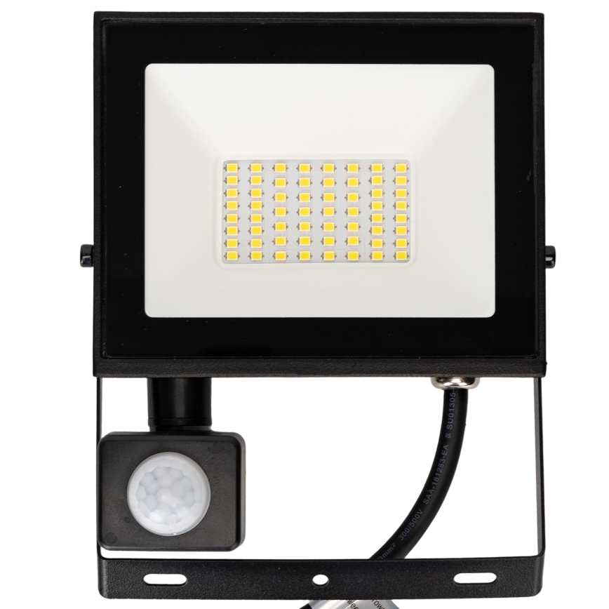 Aigostar - LED prožektors ar sensoru LED/30W/230V 6500K IP65