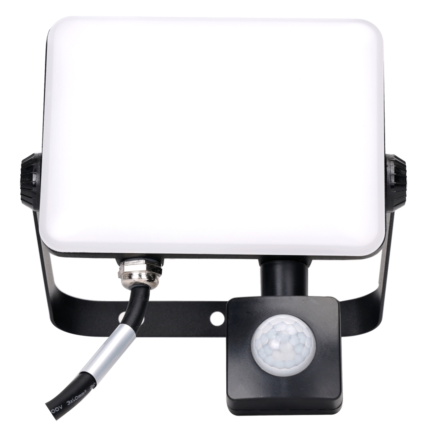 Aigostar - LED Prožektors ar sensoru LED/30W/230V 6500K IP65 melna