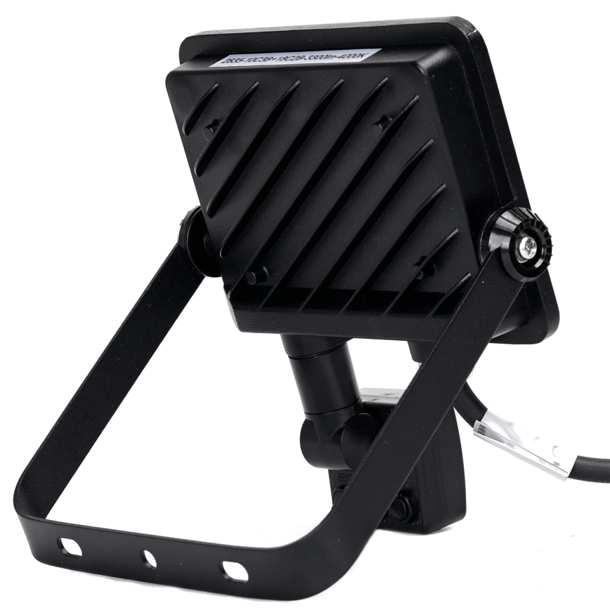 Aigostar - LED Prožektors ar sensoru LED/50W/230V 4000K IP65 melna