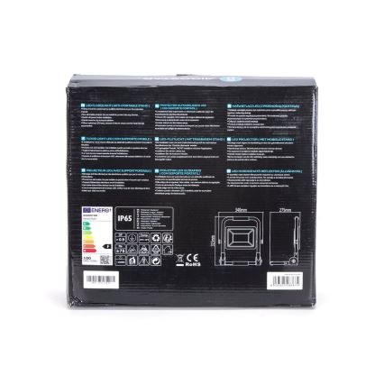 Aigostar - LED Prožektors ar statīvu LED/100W/230V 6500K IP65